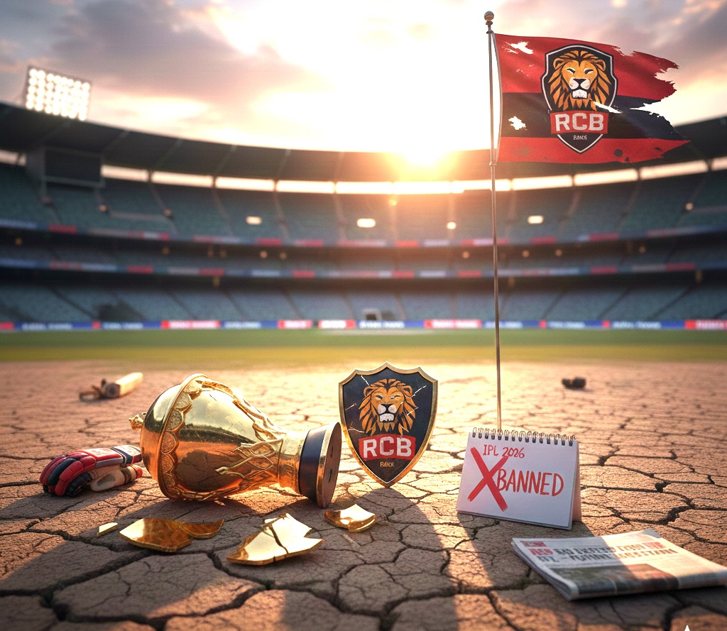 RCB banned from ipl 2026